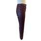 Side View Of Women's Leather Pant
