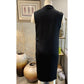 Rear View Of Black Sleeveless Dress