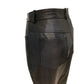 Pocket View Of Women's Leather High Waist Pant