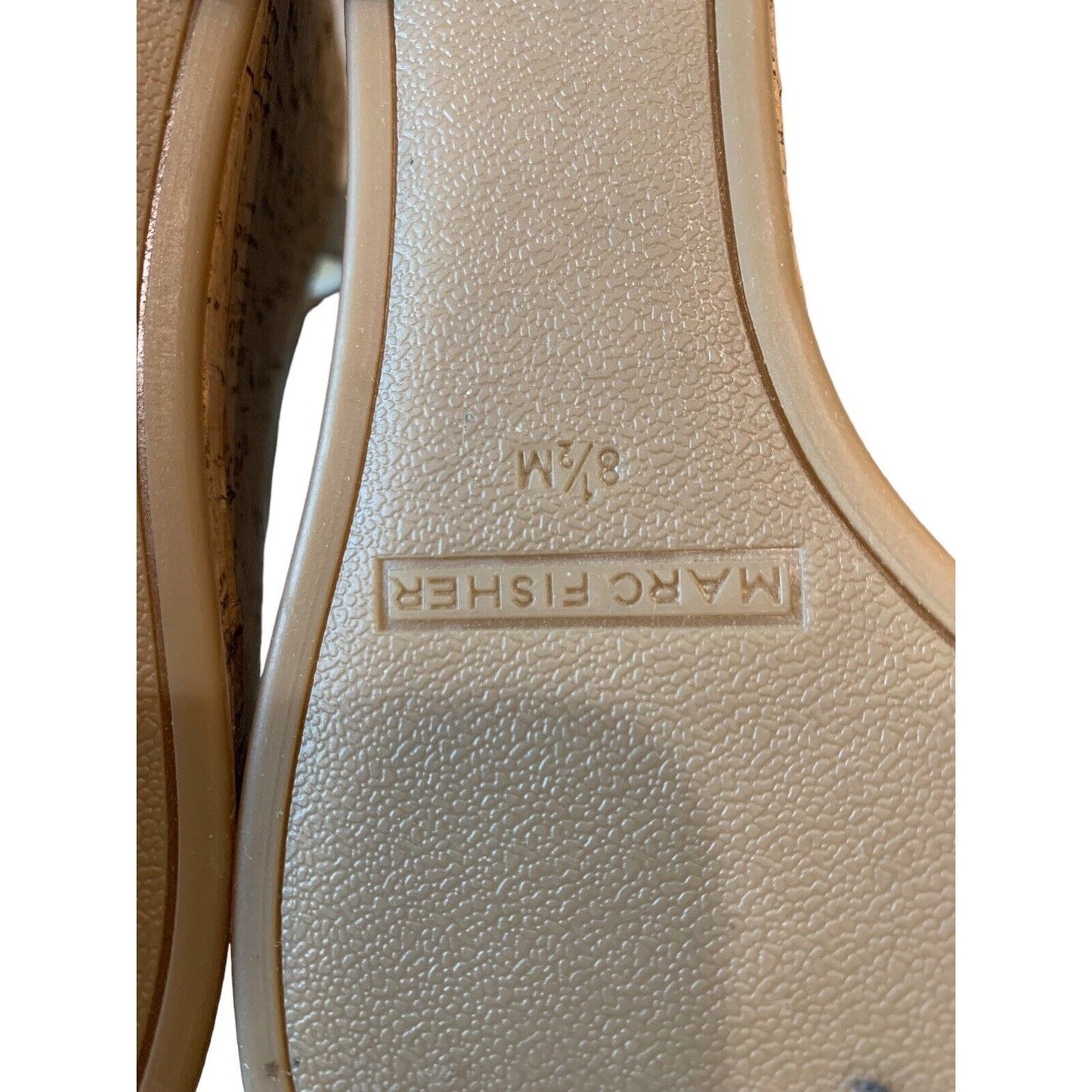 Closeup Of Undersole With Brand and Size Info