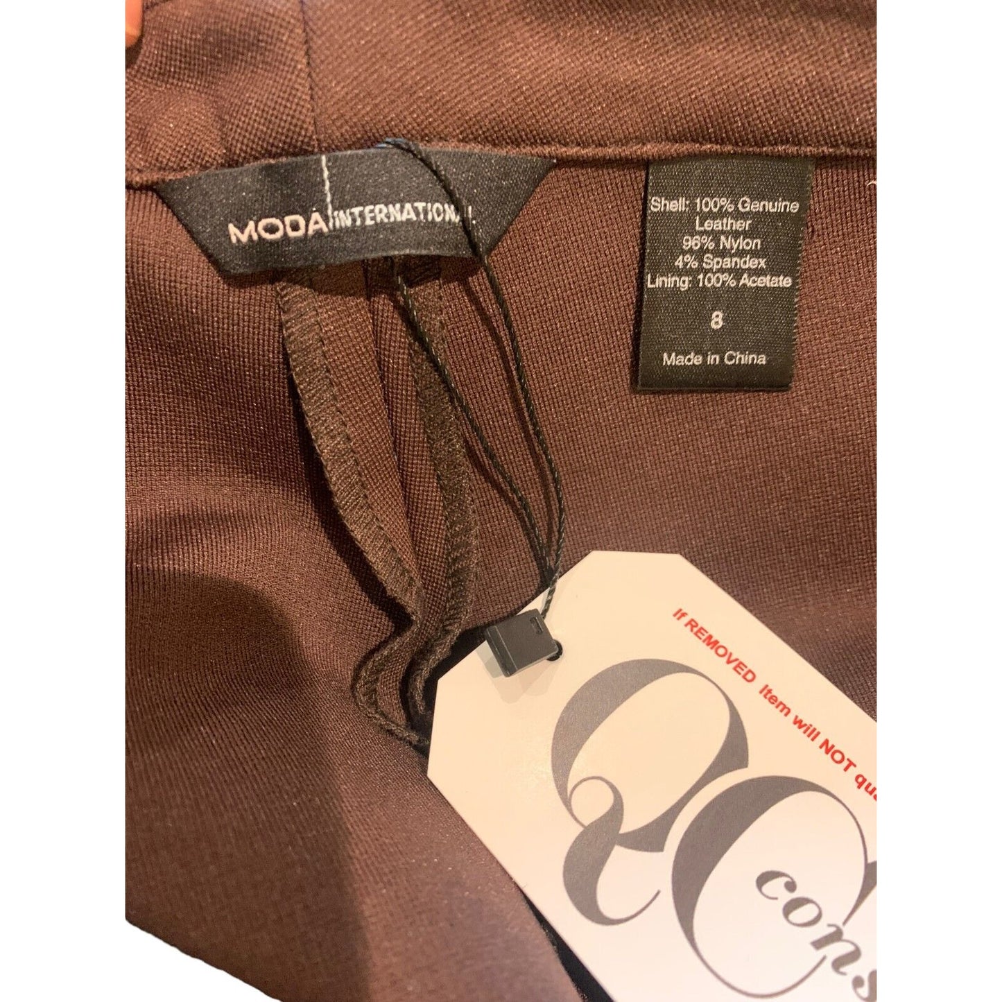 Brand Label, Fabric Info And Merchant Tag