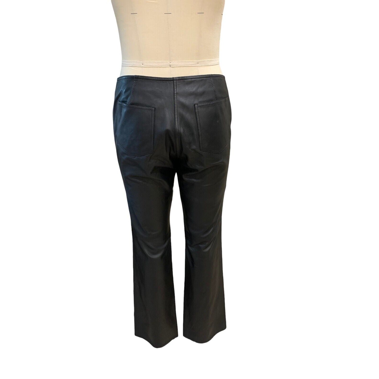 Back Of Women's Leather Pants