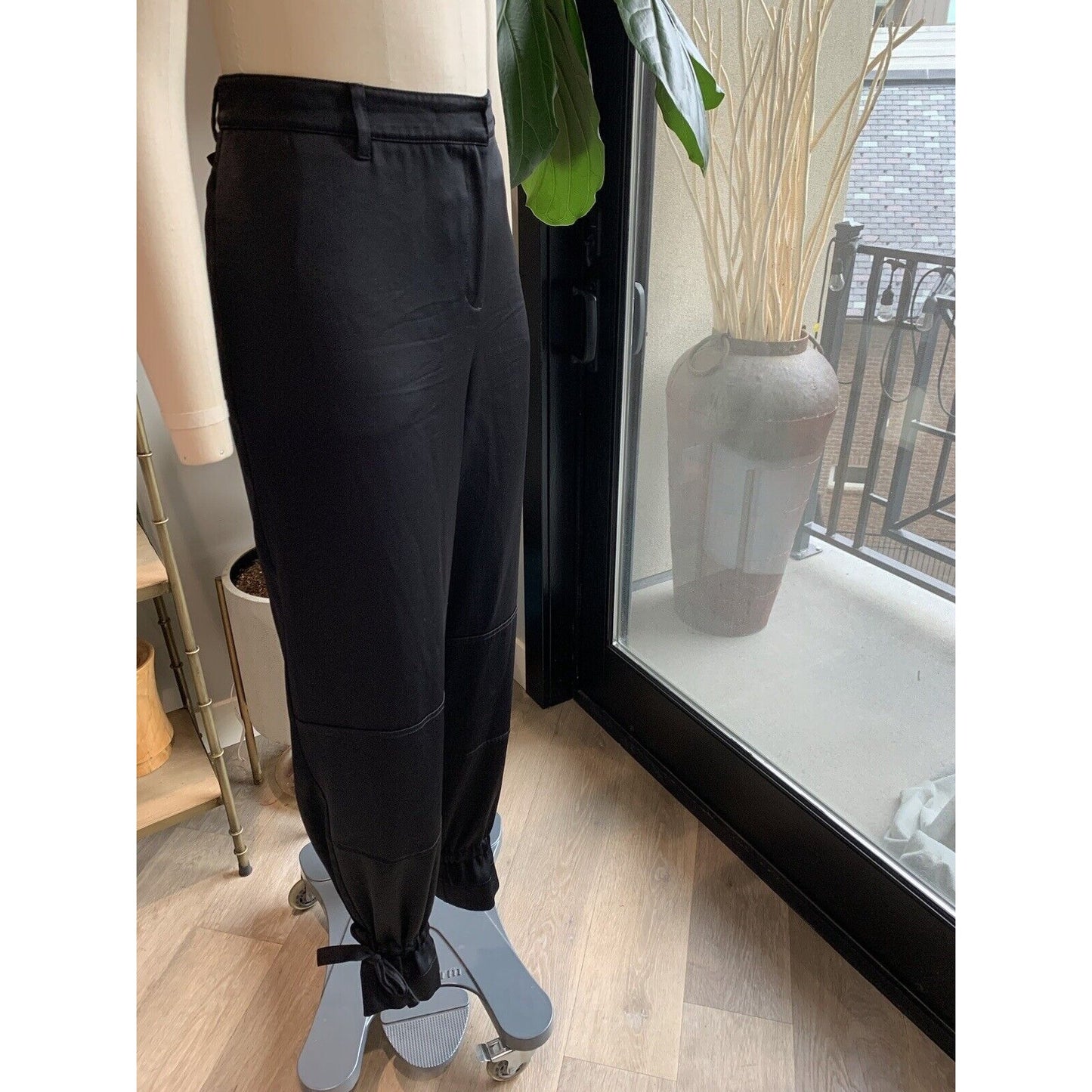 Side View Of Women's Trouser-Style Jogger