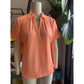 Women's Melon Colored Golf Shirt