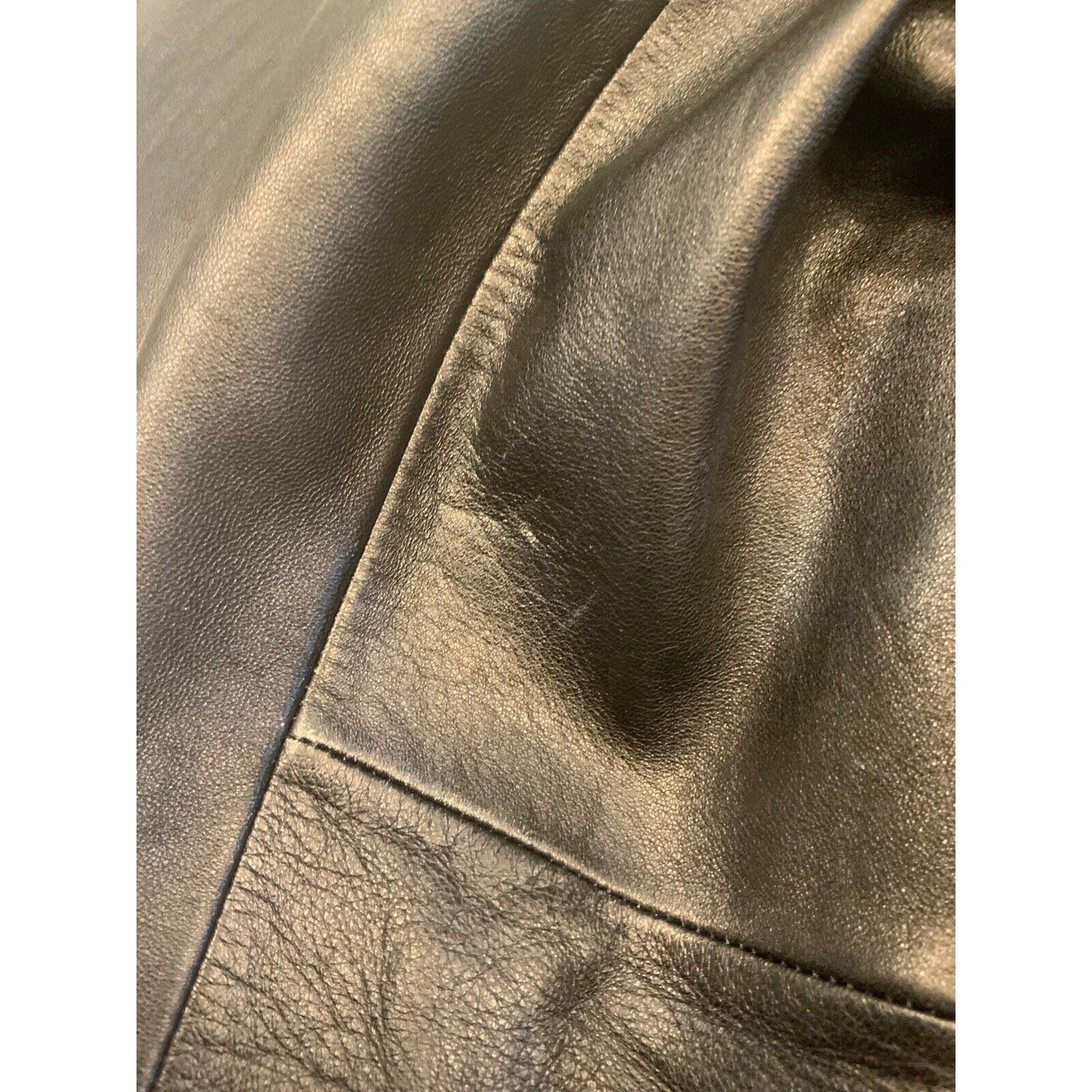 Closeup Of Small Scuff Mark On Jacket