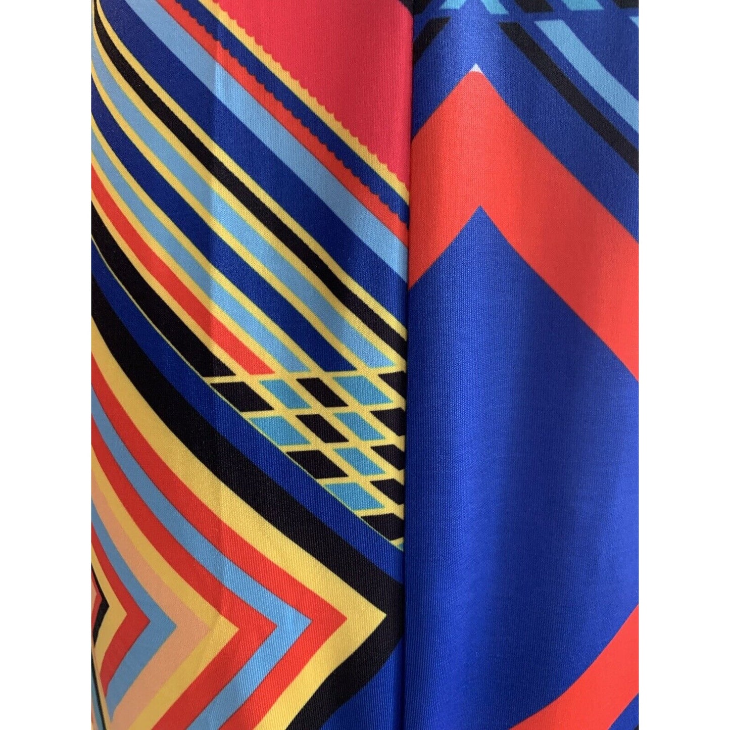 Closeup View Of Dress Print