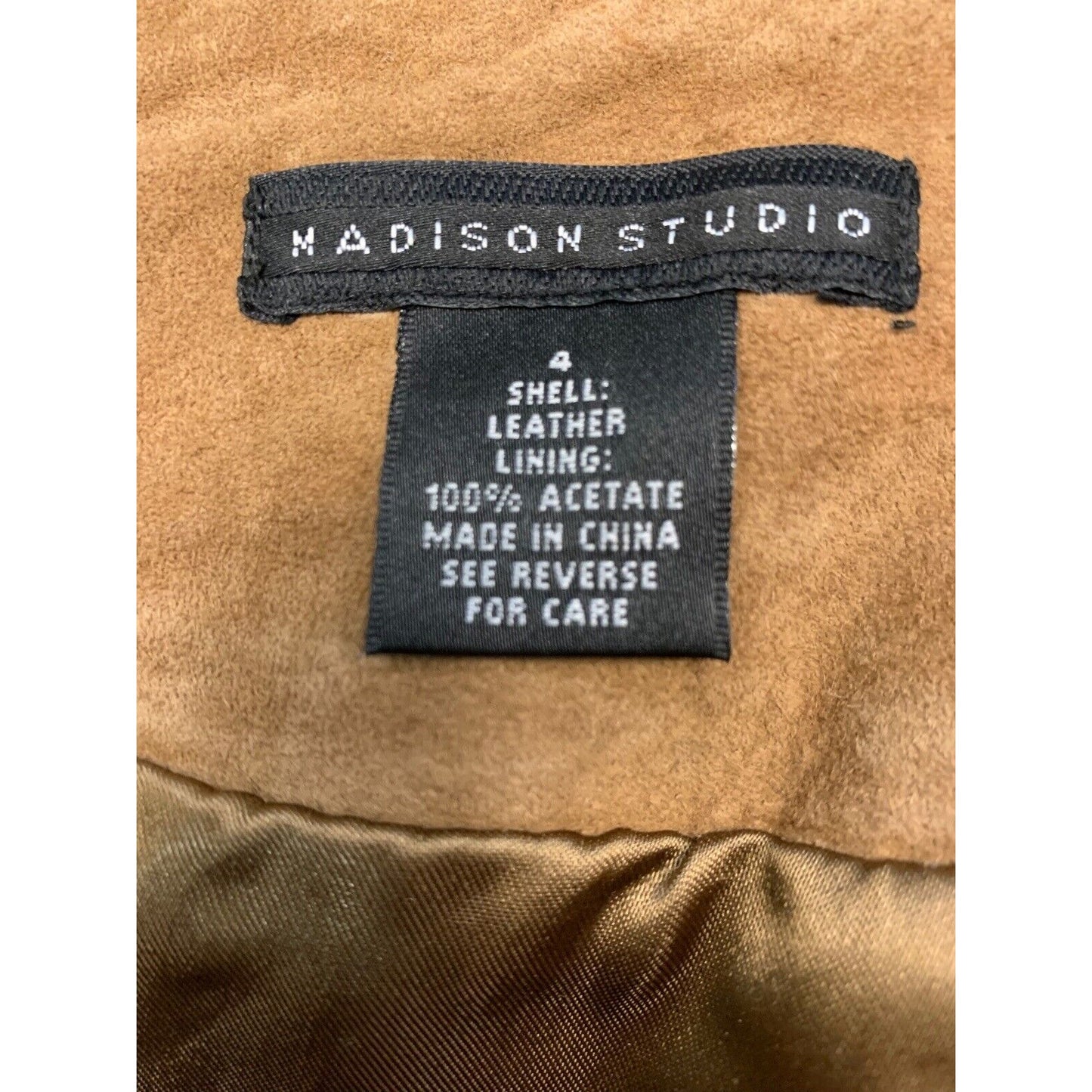 Brand Label, Size And Fabric Info Tags