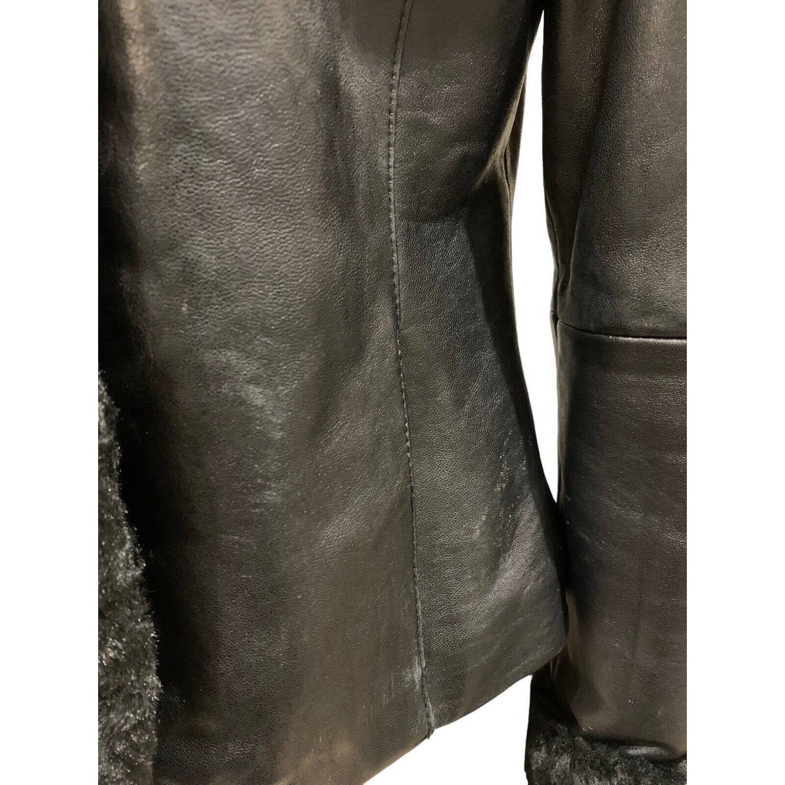 Closeup Of Jacket Sleeve and Side