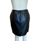 Back Of Women's Leather Skirt