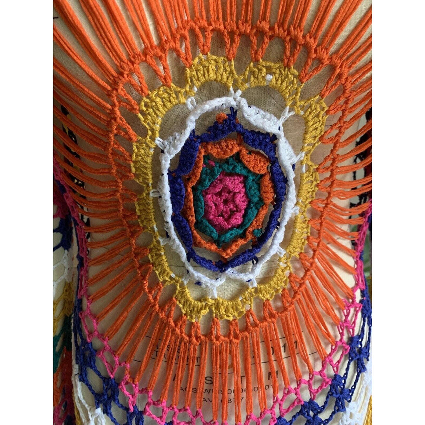 Closeup Of Crochet Detail
