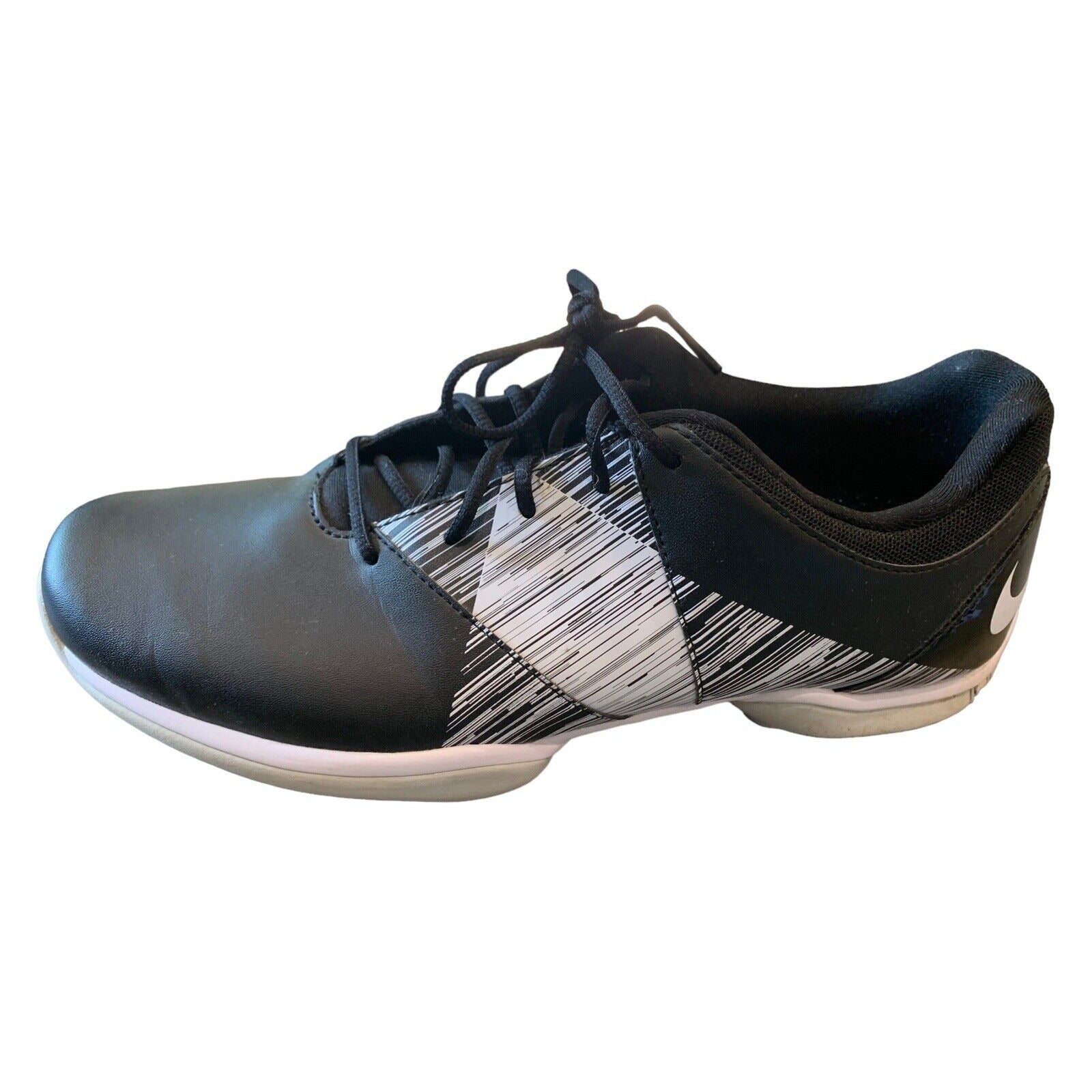 Black And White Women's Golf TAC Shoe
