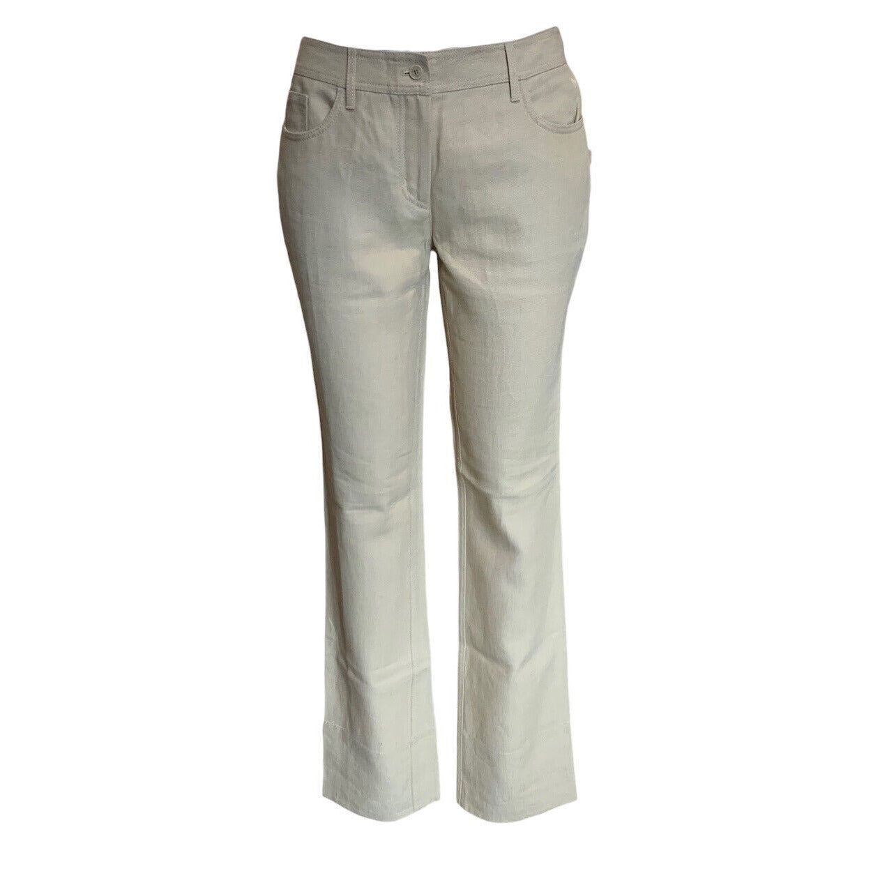 Hermes 5 Pocket Linen Crepe Jean Style Pant