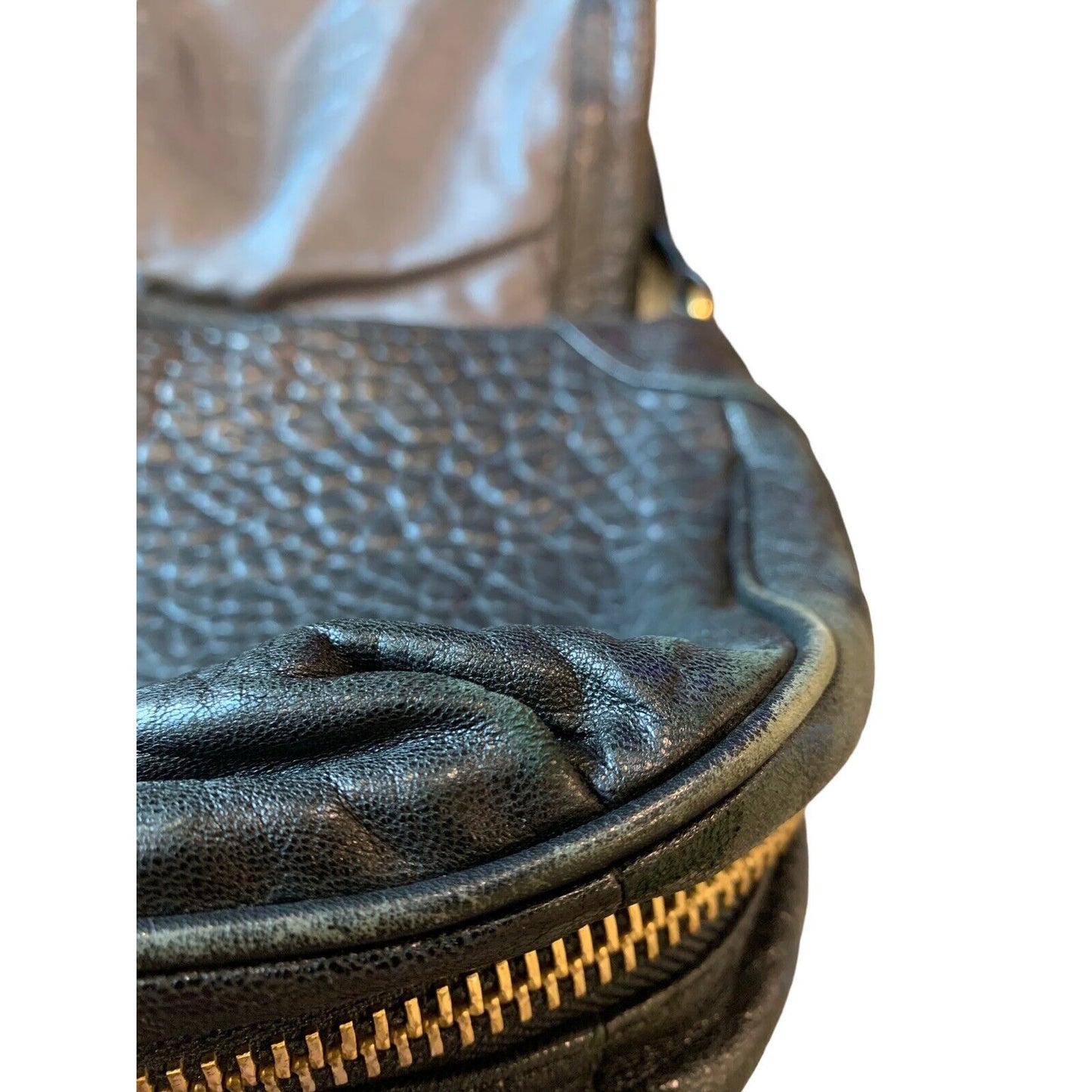 Marc by Marc Jacobs Leather Flap Shoulder Bag with Zipper Details