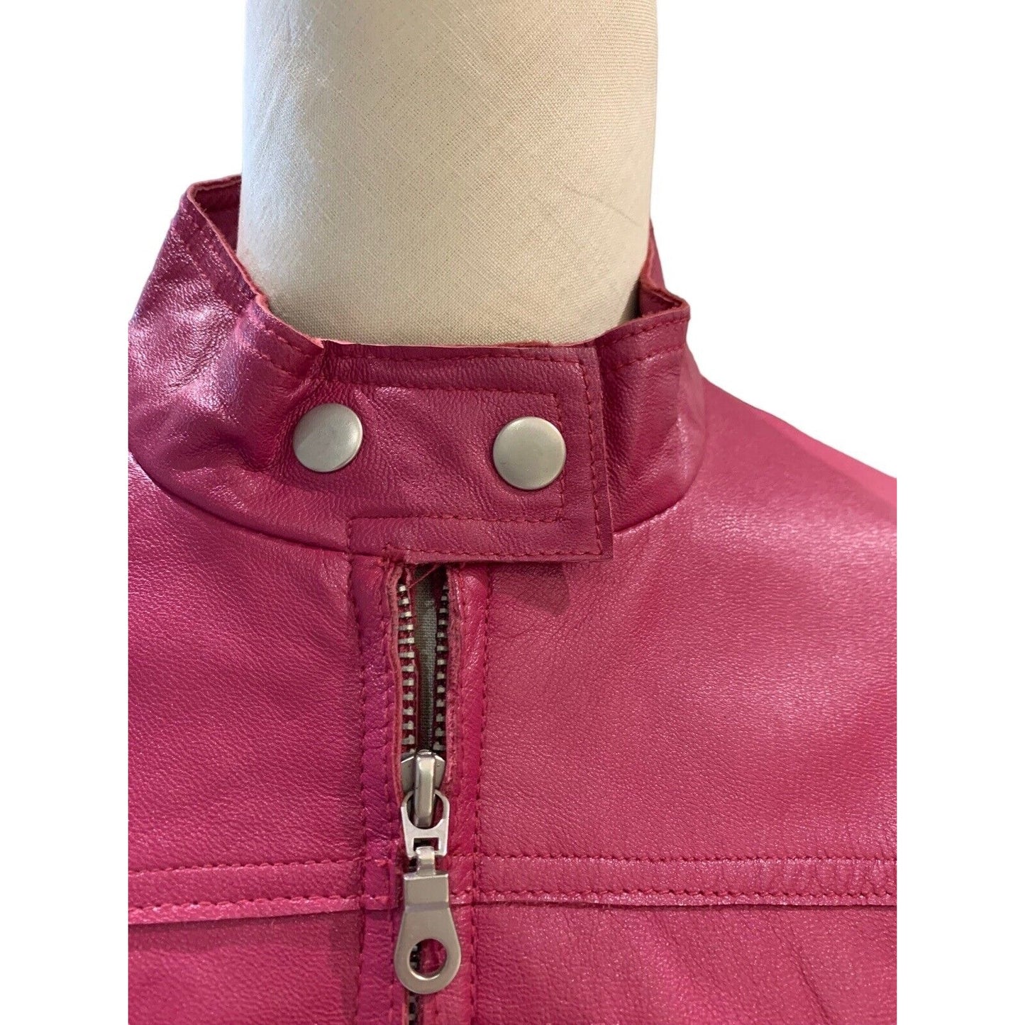 Closeup Of Collar And Zipper