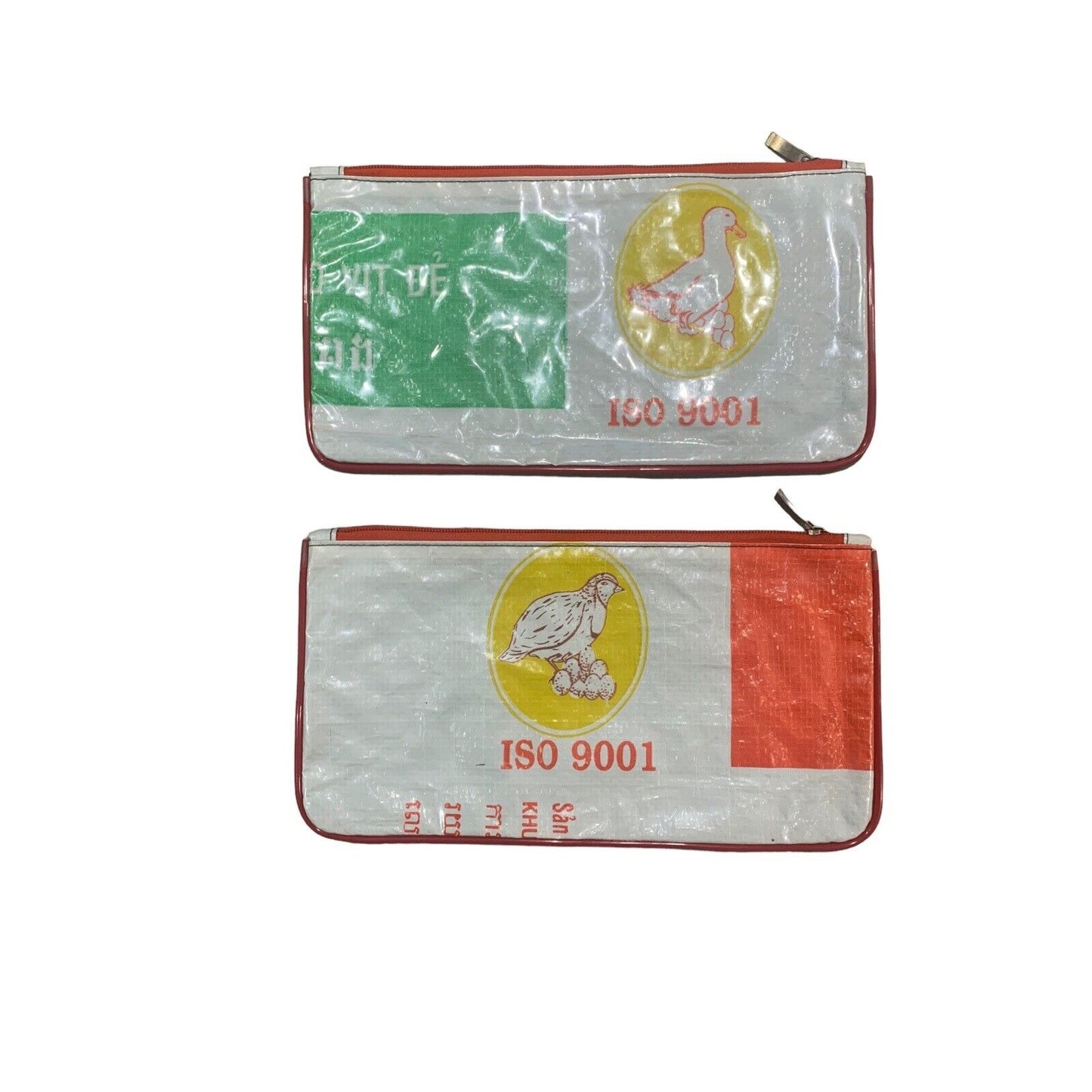 Vietnamese Recycled Shopping Tote and Pouches