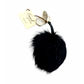 Canipelli Firenze Real Fur PomPom Key Chain or Bag Charms