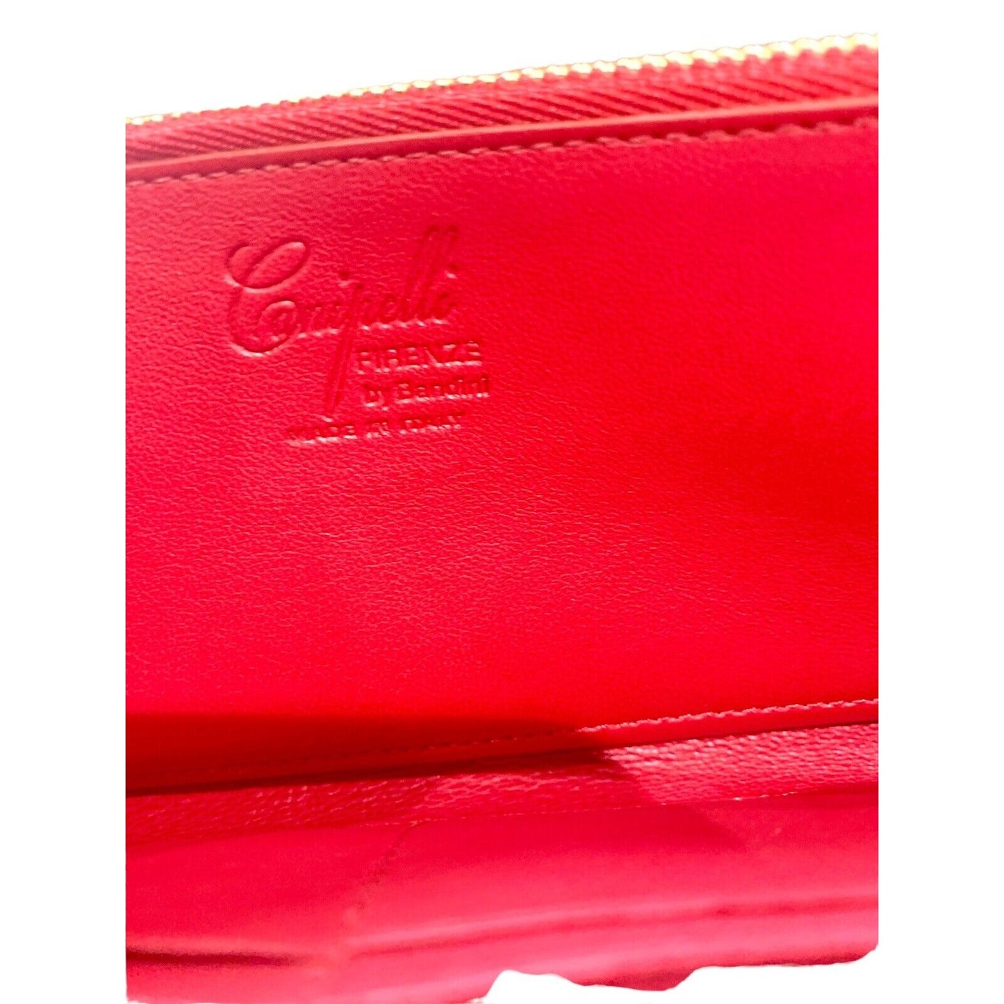 Canipelli Firenze Nappa Leather Zip Around Wallet