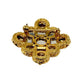 Bottom View Of Gold-Tone Brooch