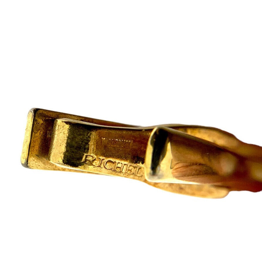 Gold-Toned Tie Clasp by Rachel Rogers
