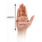Hand Displaying Length And Width