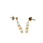 Multi-Strand Mother of Pearl and Gold Vermeil Necklace and Earring Set