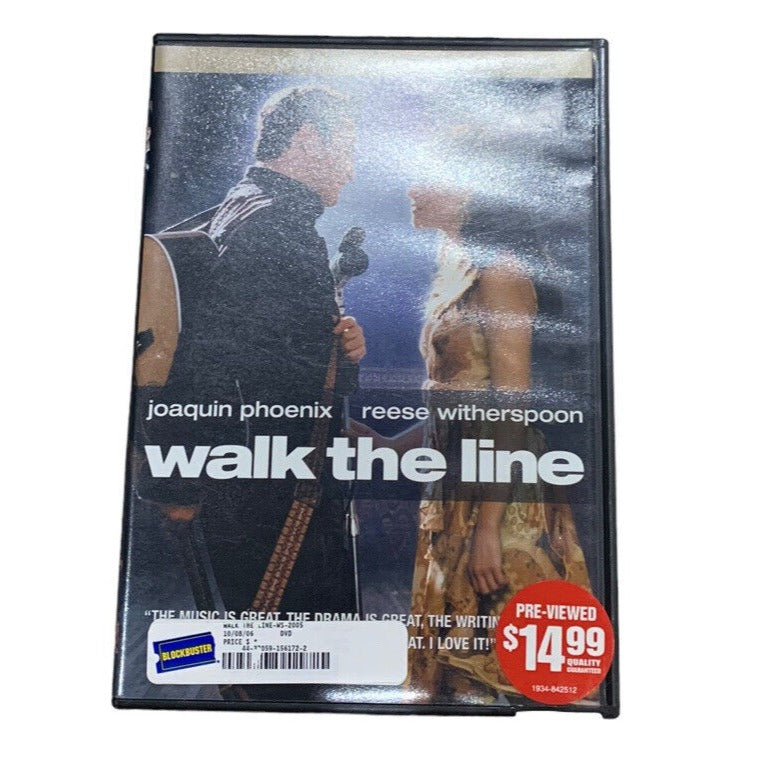 Walk the Line (DVD, 2007, Widescreen)