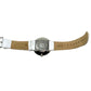 Sperry White Leather Watch with Sparkle Sand