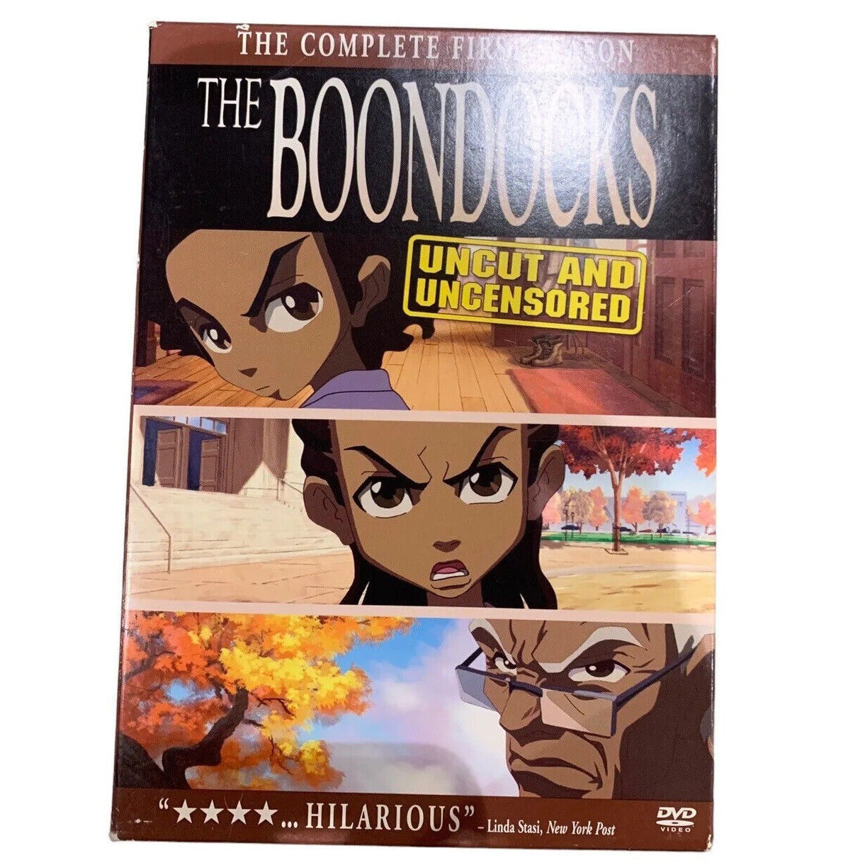 The Boondocks - Complete First Season (DVD, 2006, 3-Disc Set)