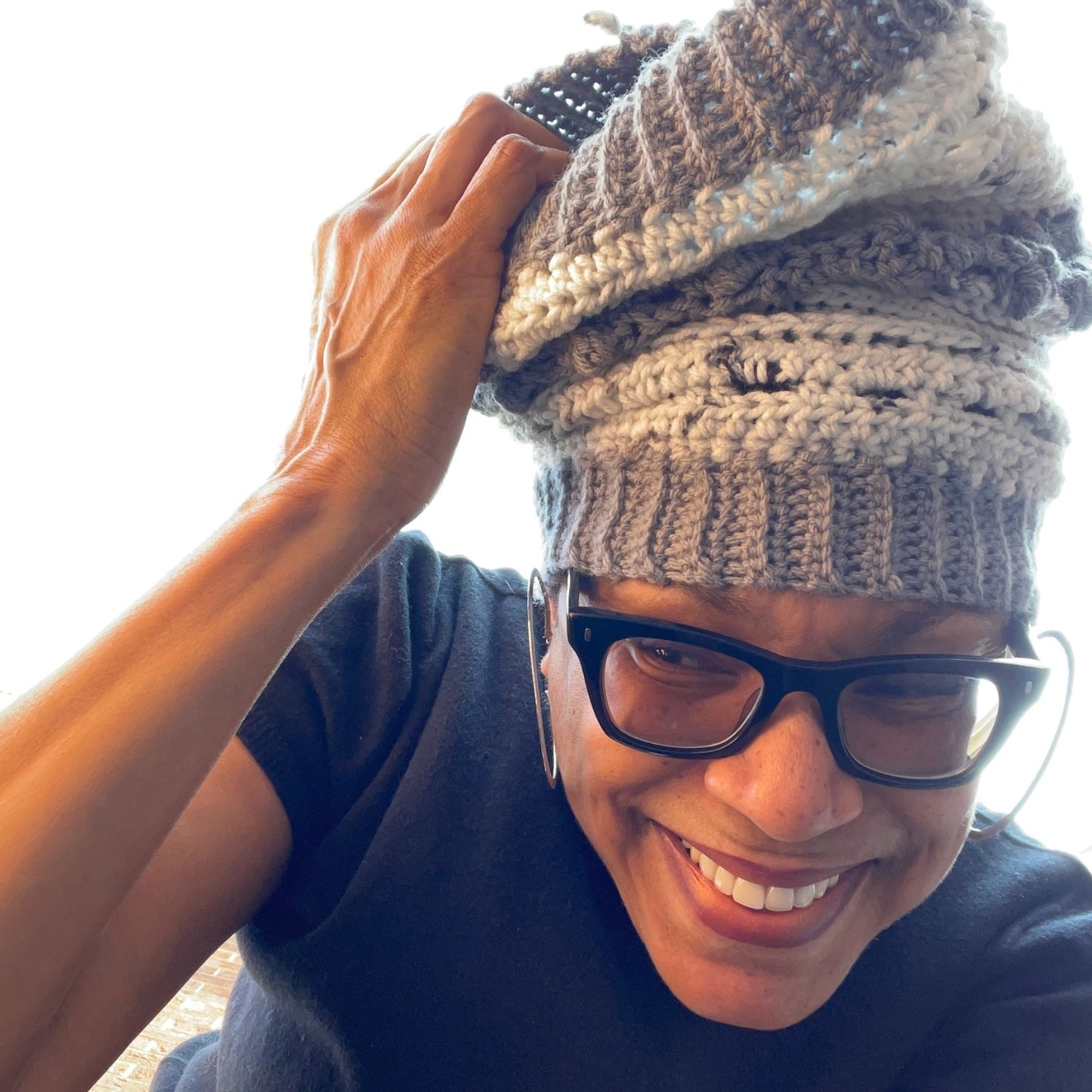 Yarn Gone Wild -Yarn Craft Crochet Hat From the All The Feel Izit Collection