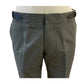 Hermes Men's Cotton/Linen St. Germain Pants With Leather Waist Trim