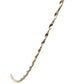 Sterling Silver Twisted Rope Necklace Chain - 18"