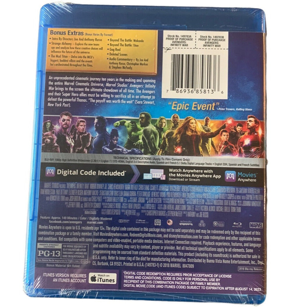 Back Of DVD Case