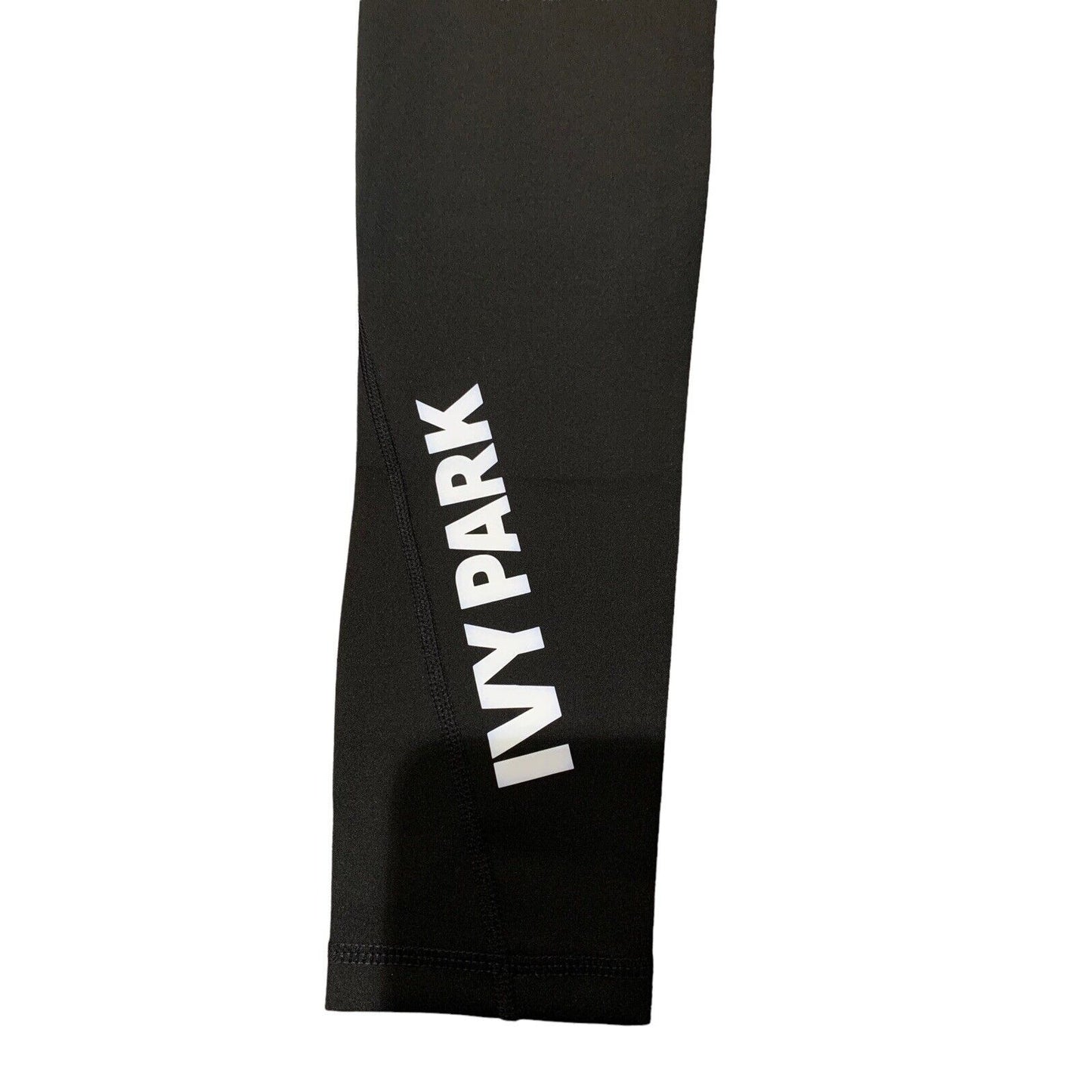 Ivy Park High Rise Sculpted Active Legging with White Optic Leg Graphic