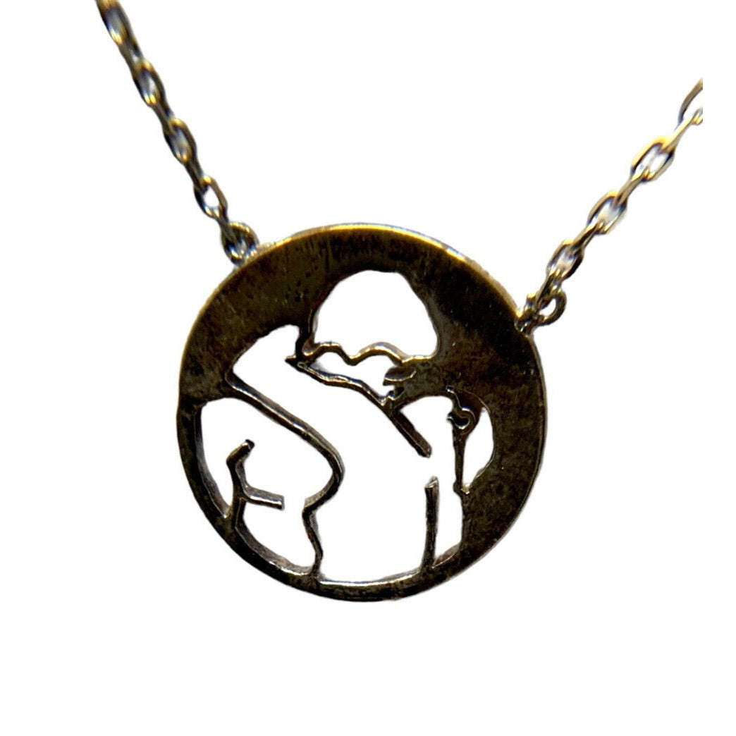 The Embrace Sterling Silver Pendant Necklace