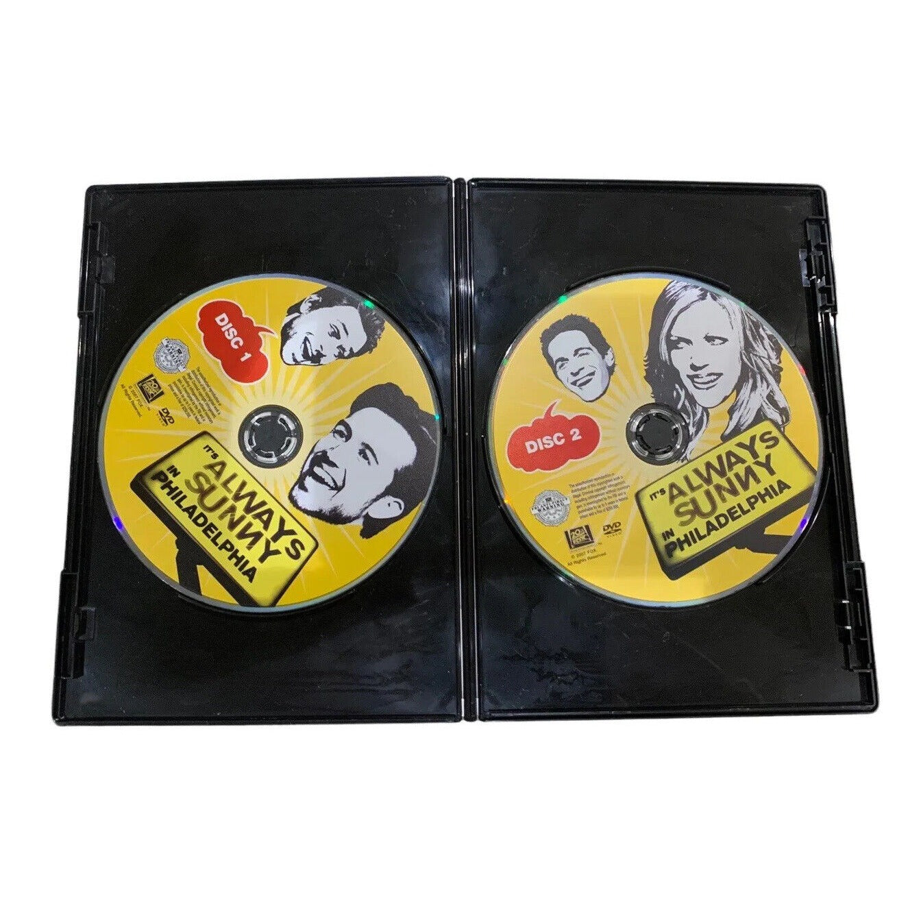 image of two dvds in the dvd case