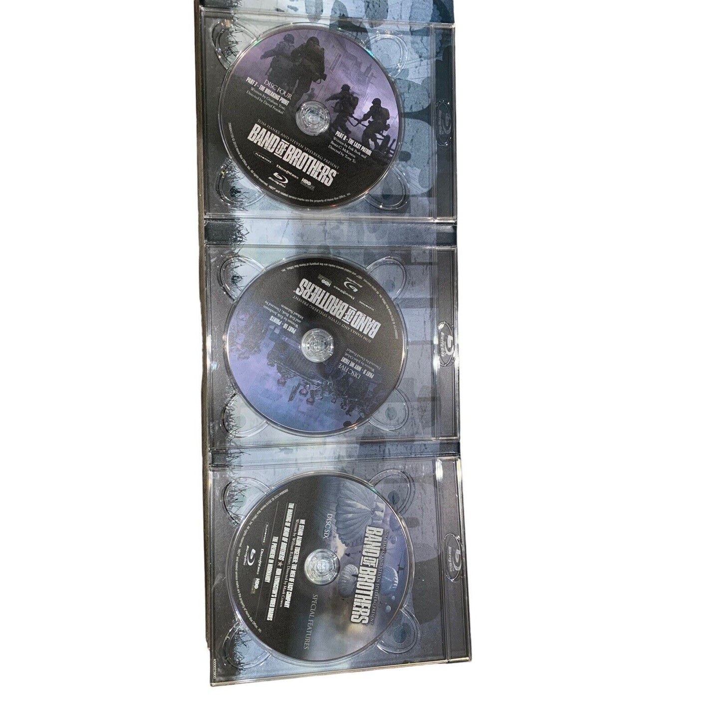 Three DVDs