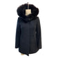 Sachi Women’s Lamb's Wool Coat With Fur-Trimmed Hood