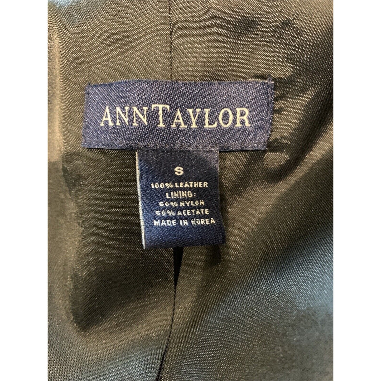 Closeup Of Clothing Label