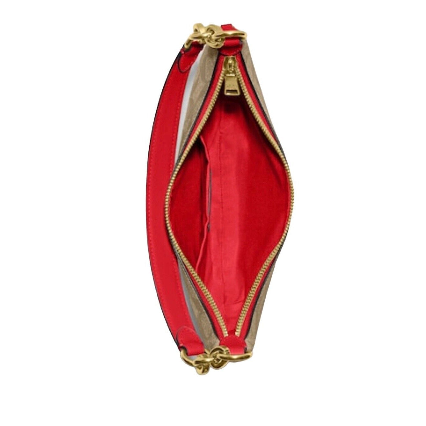 Red Inner Lining Of Hobo Handbag