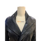 Closeup Of Women's Leather Jacket