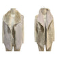 Women's Reversible Faux Fur/Suede Vest By Ann Taylor Loft