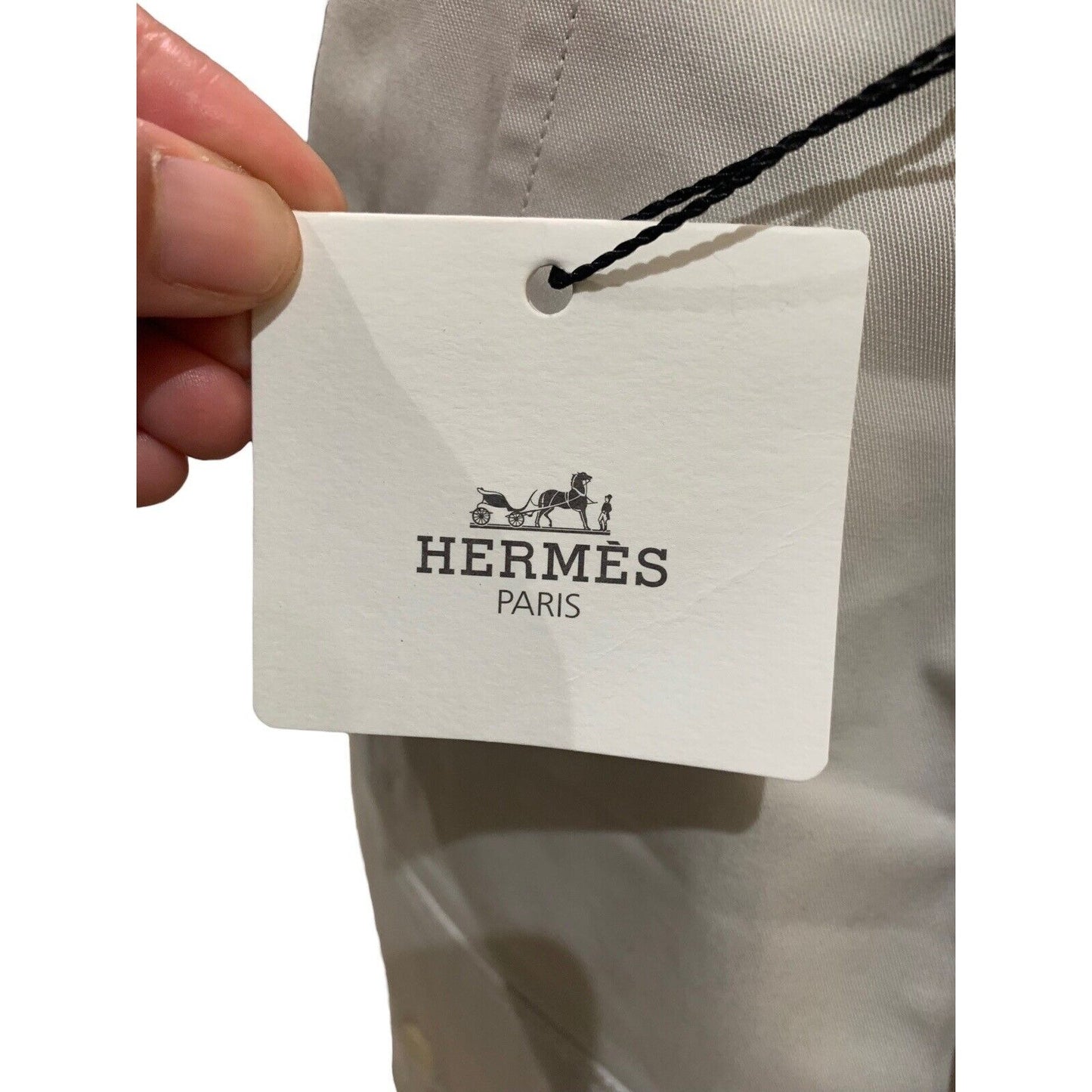Hermes Men's Bermuda Boston Cargo Short With Wide Belt loops