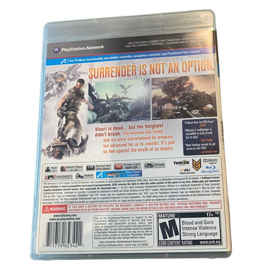 back of game cover with images of game characters and game credits